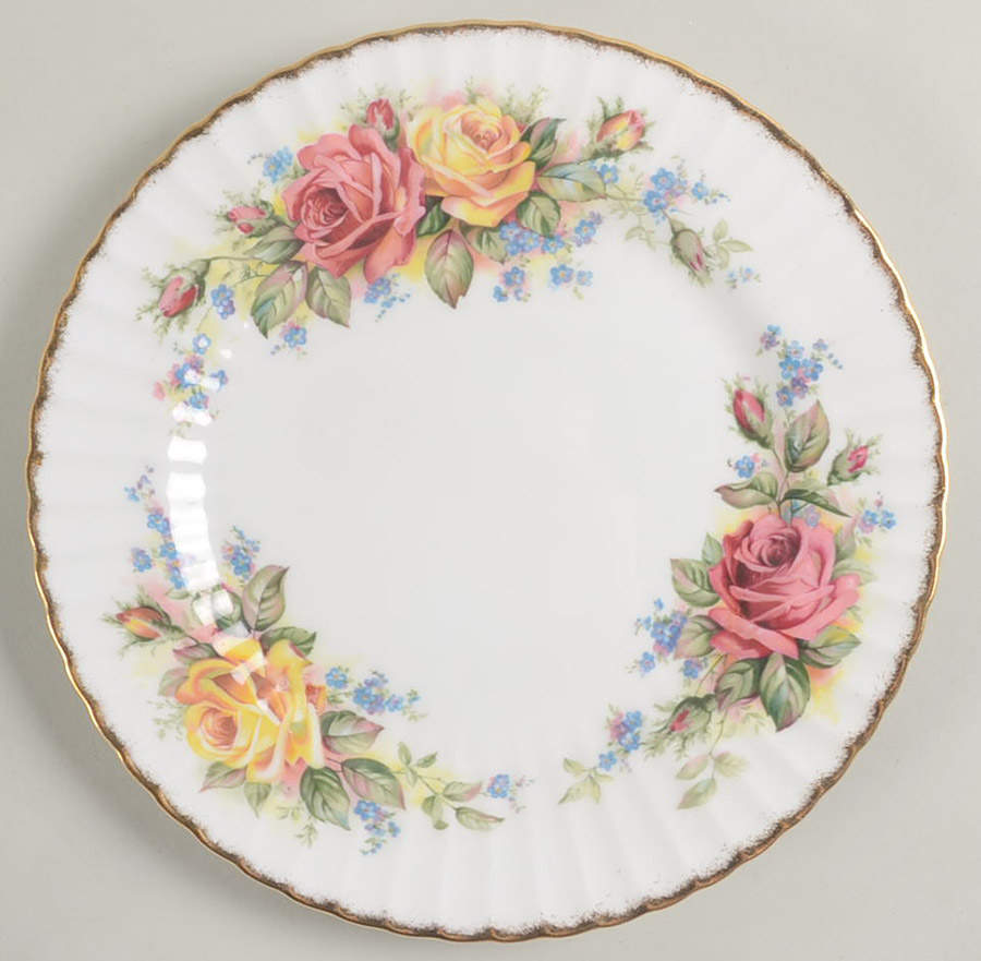 Grandma Roses Salad Plate by Paragon-1