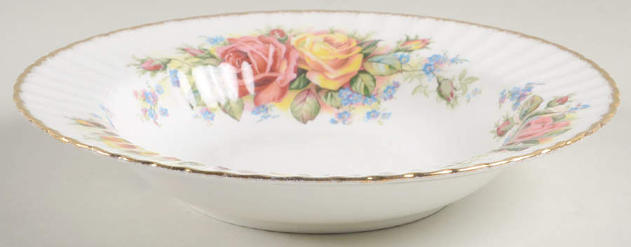 Grandma Roses Rim Soup Bowl by Paragon-1