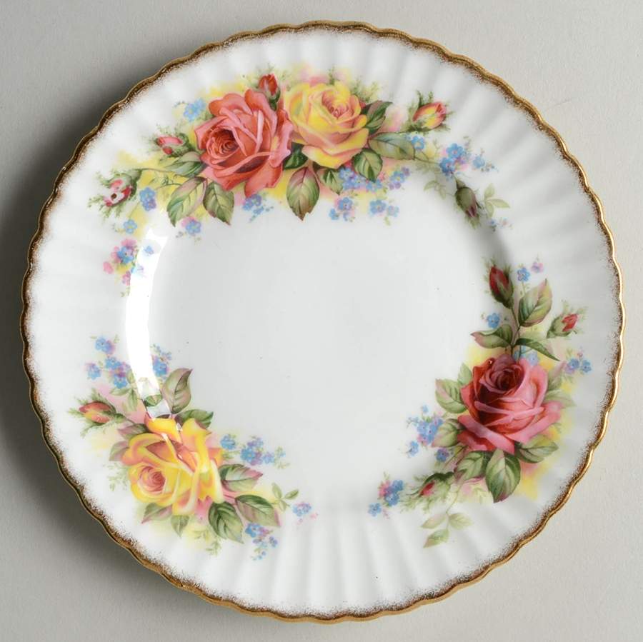 Grandma Roses Bread & Butter Plate by Paragon-1
