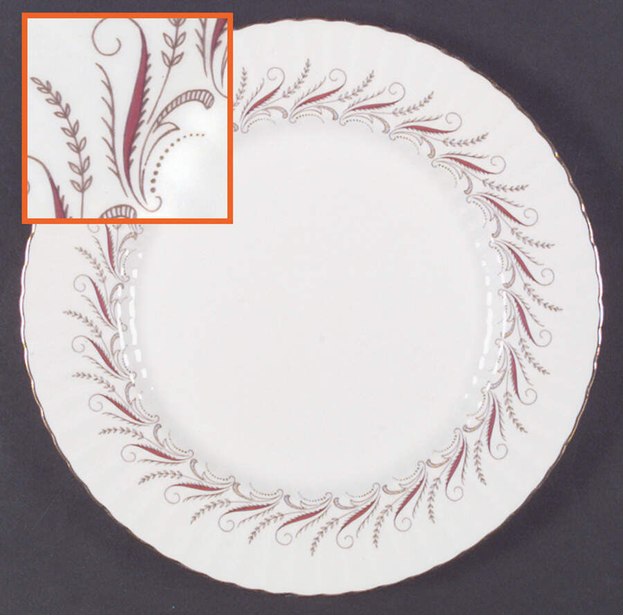 Harmony Red Dinner Plate by Paragon-1
