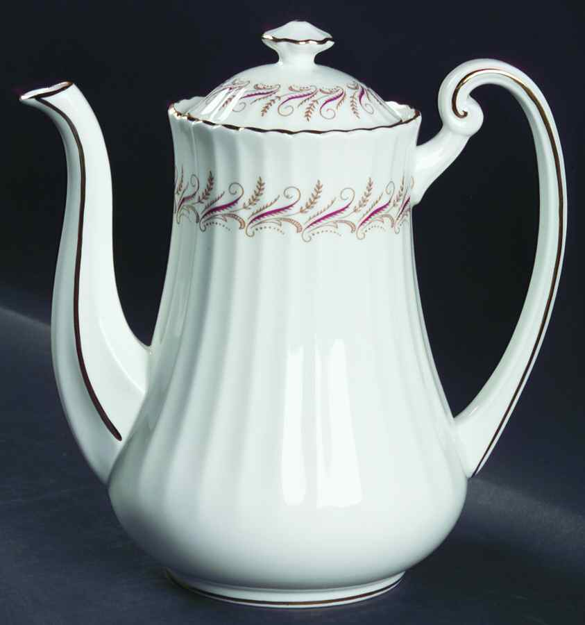 Harmony Red Coffee Pot & Lid by Paragon-1