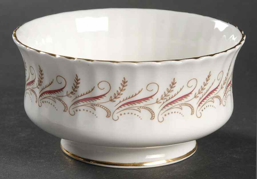 Harmony Red Open Sugar Bowl by Paragon-1