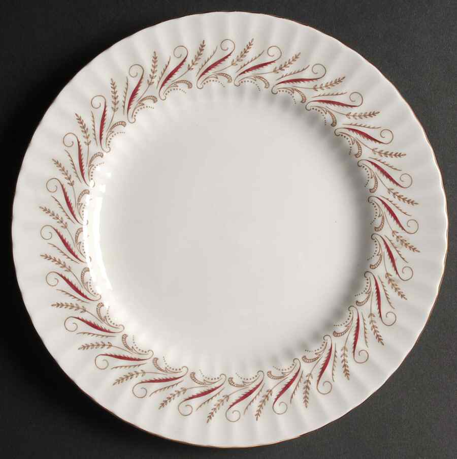 Harmony Red Salad Plate by Paragon-1