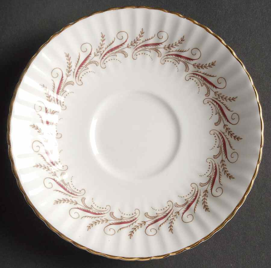 Harmony Red Saucer by Paragon-1