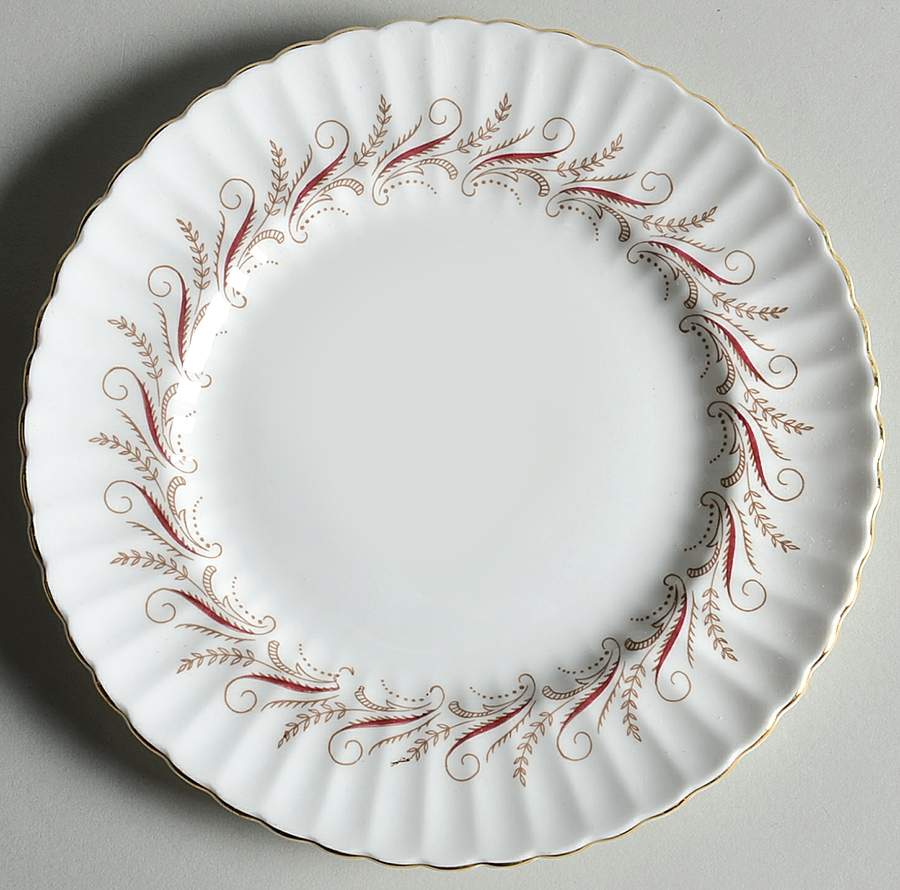 Harmony Red Bread & Butter Plate by Paragon-1
