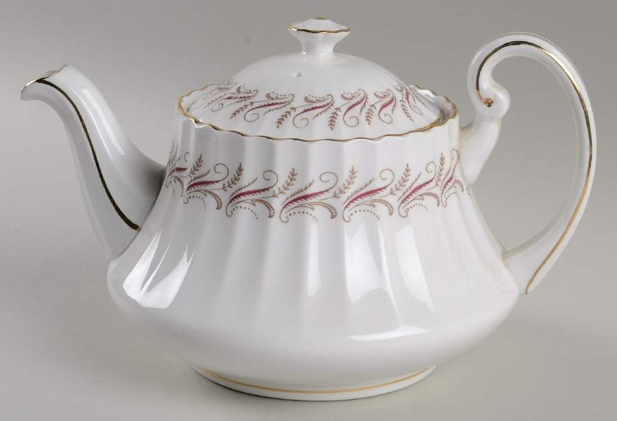 Harmony Red Teapot & Lid by Paragon-1