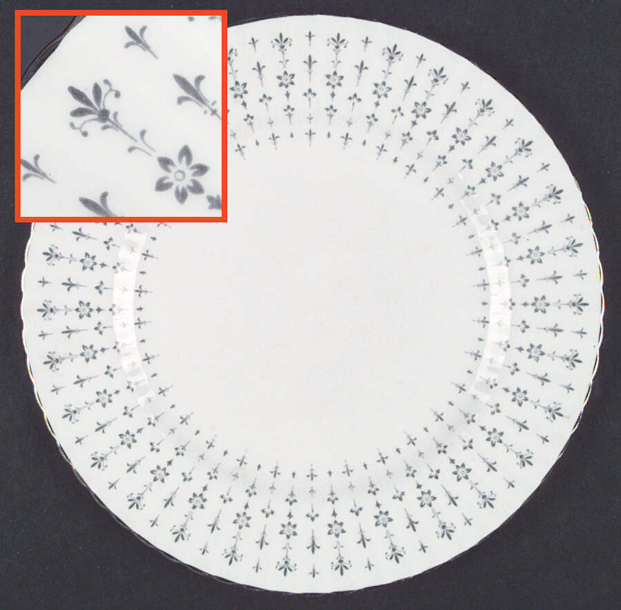 Heritage (Gray) Dinner Plate by Paragon-1