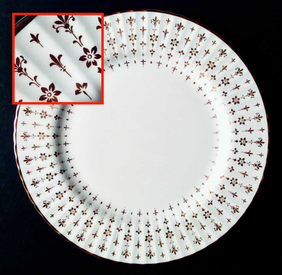 Heritage (Gold) Dinner Plate by Paragon-1