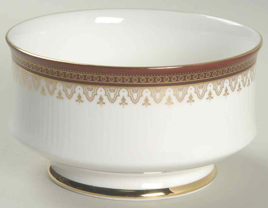 Holyrood Red (Smooth, No Flowers) Open Sugar Bowl by Paragon-1