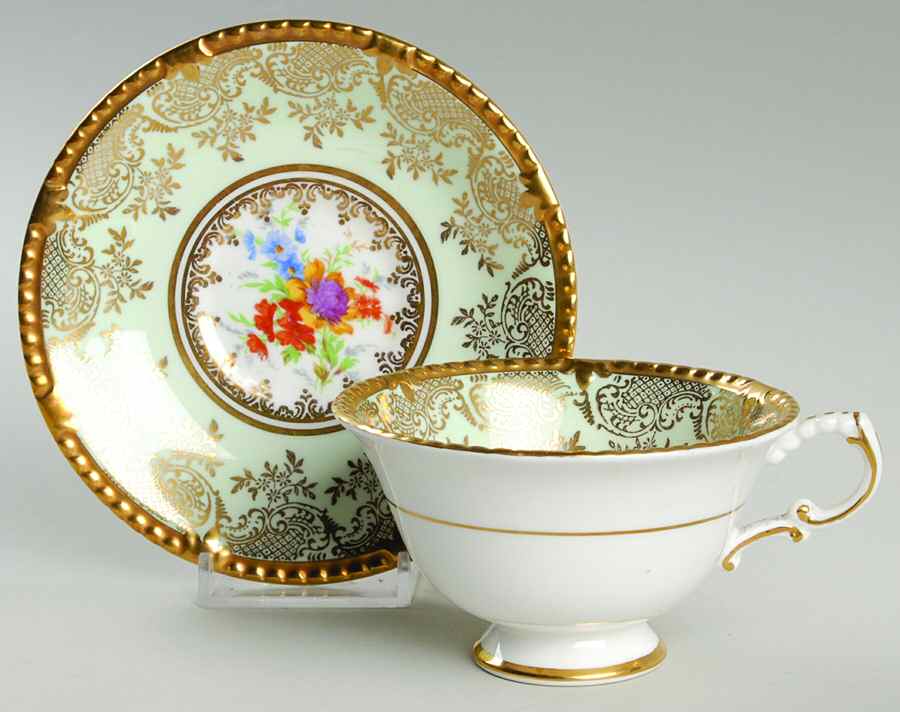 Hyde Park Footed Cup & Saucer Set by Paragon-1