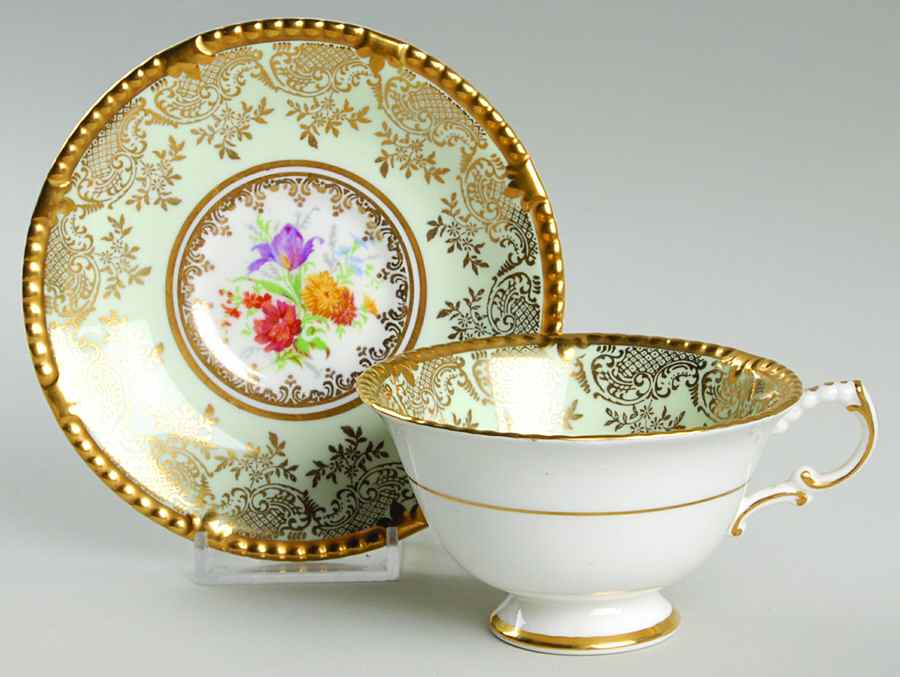 Hyde Park Footed Cup & Saucer Set by Paragon-1