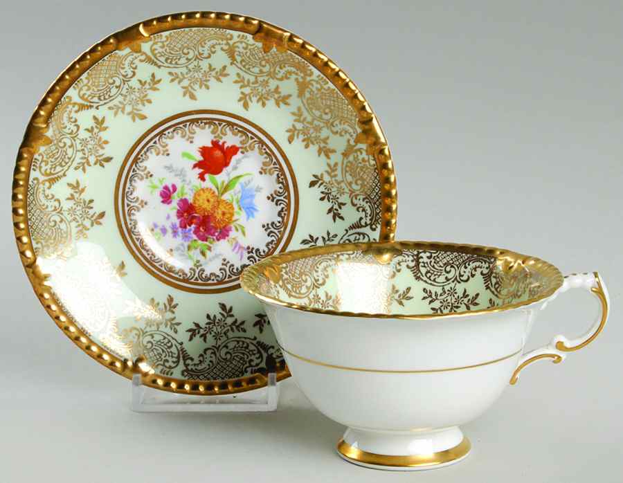 Hyde Park Footed Cup & Saucer Set by Paragon-1