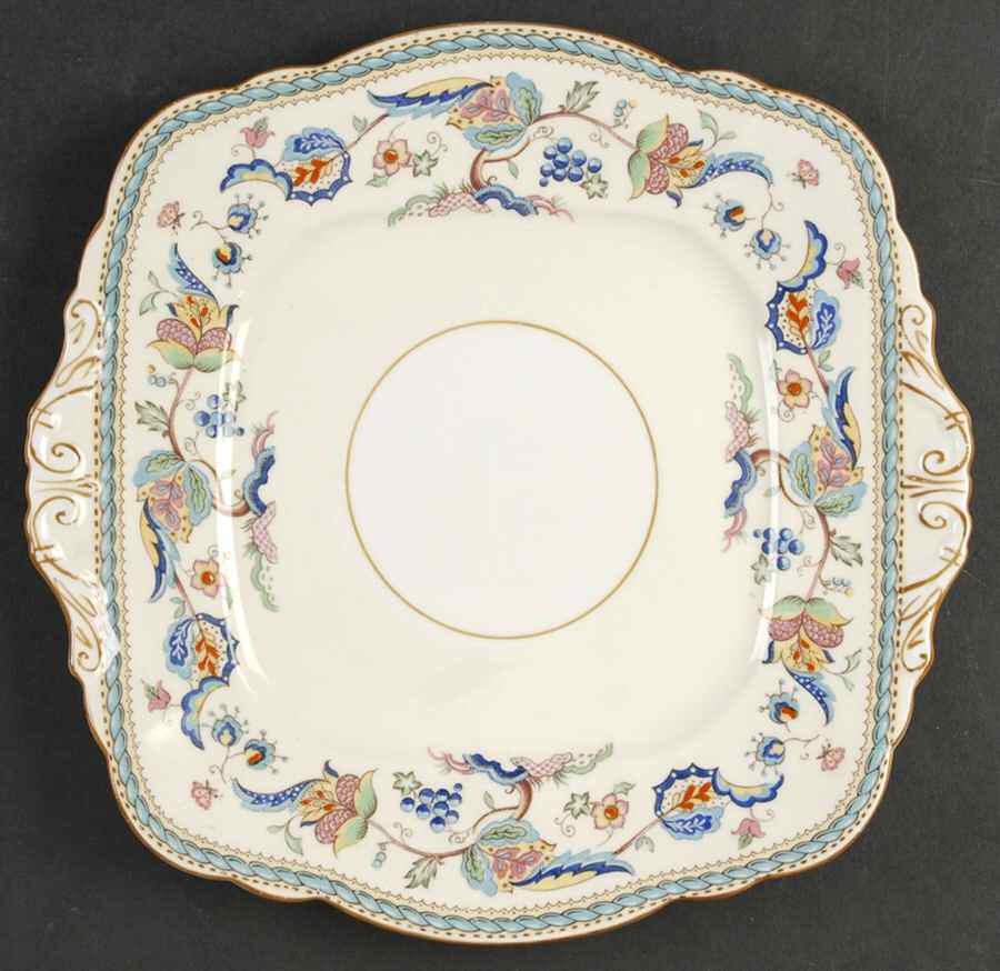 Jacobean Handled Cake Plate by Paragon-1