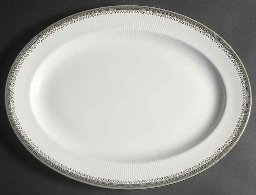 Kensington 16" Oval Serving Platter by Paragon-1