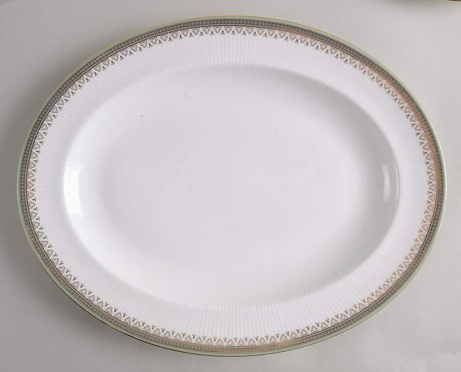 Kensington 13" Oval Serving Platter by Paragon-1