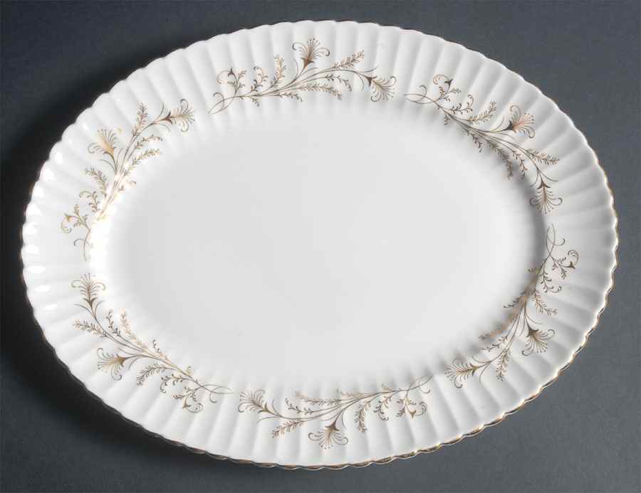 Lafayette 13" Oval Serving Platter by Paragon-1