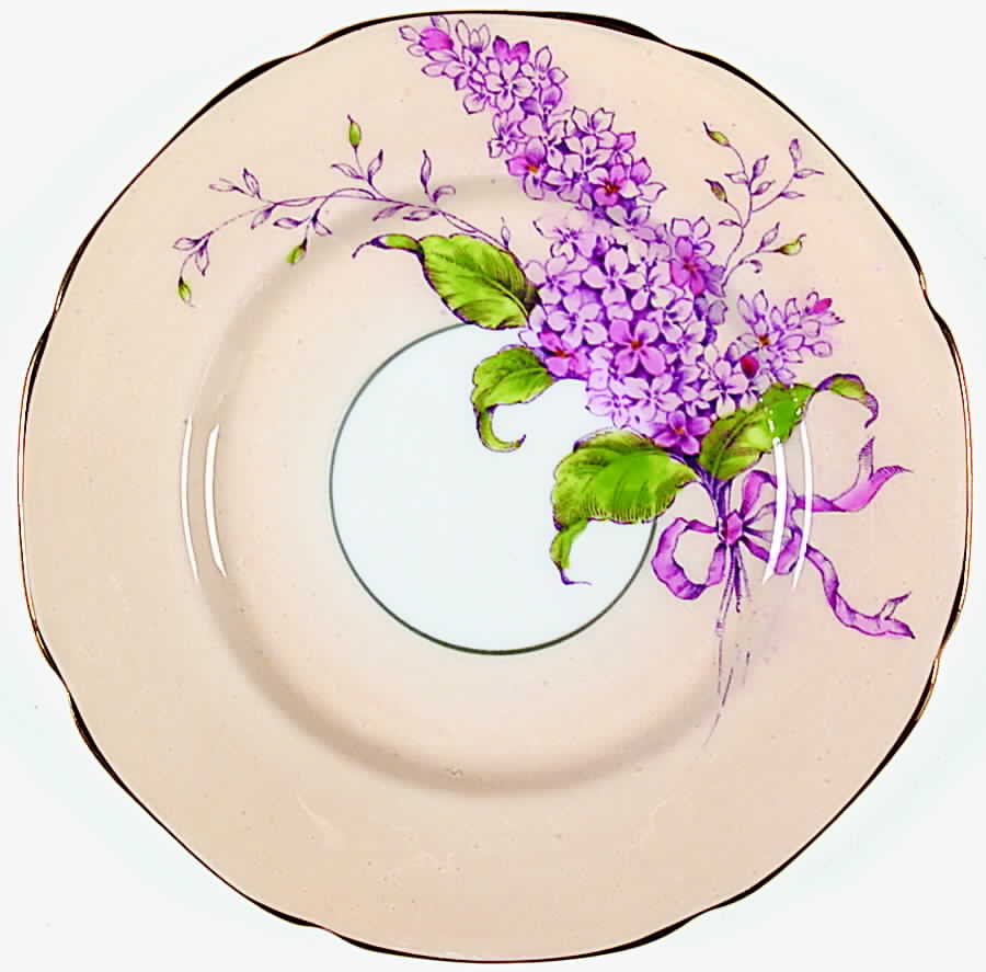 Lilac Bread & Butter Plate by Paragon-1