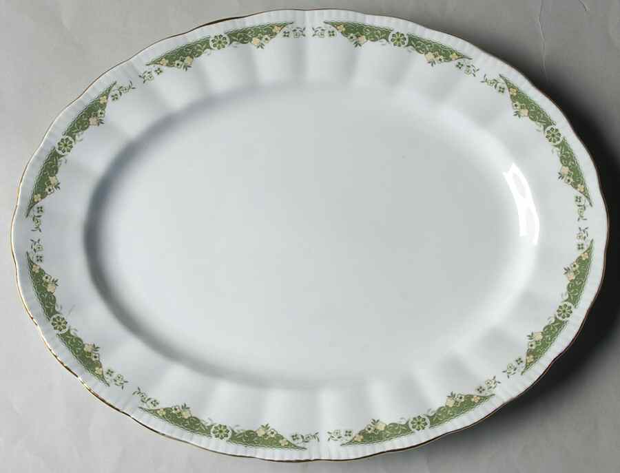 Lynwood 13" Oval Serving Platter by Paragon-1