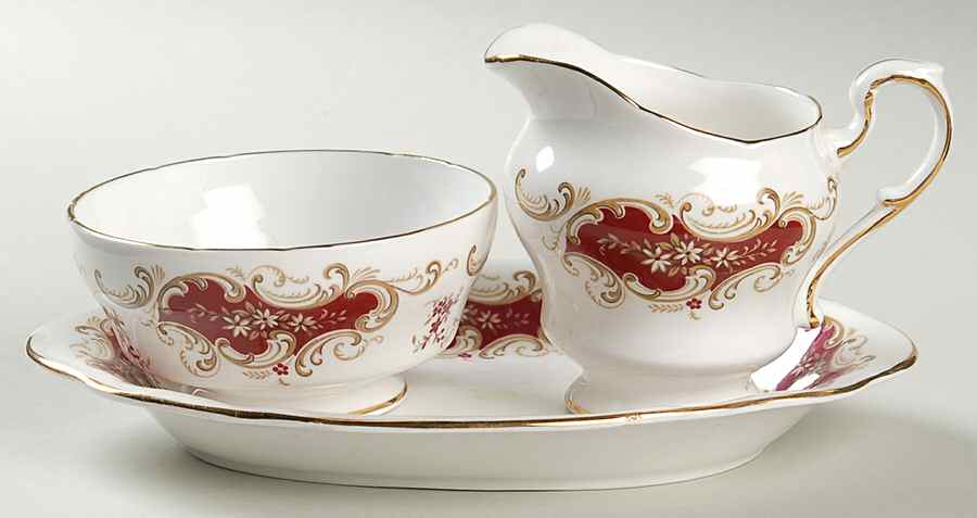 Majestic Mini Creamer & Open Sugar with Tray by Paragon-1