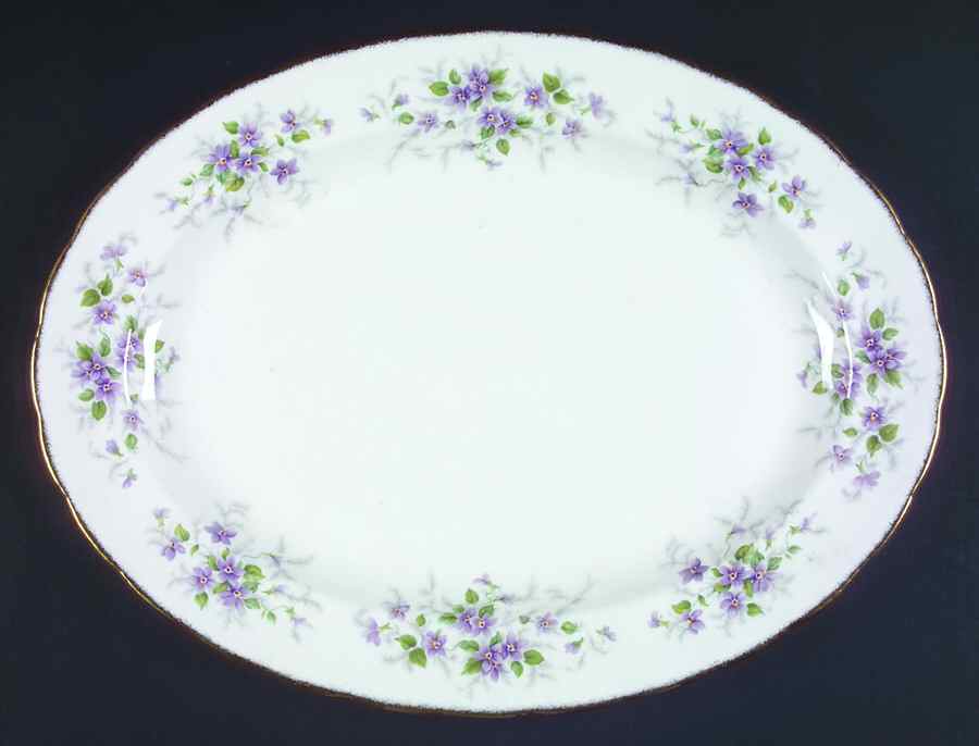 Malandi 16" Oval Serving Platter by Paragon-1