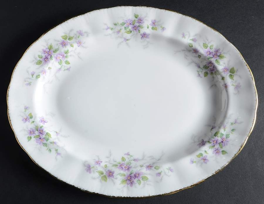 Malandi 13" Oval Serving Platter by Paragon-1