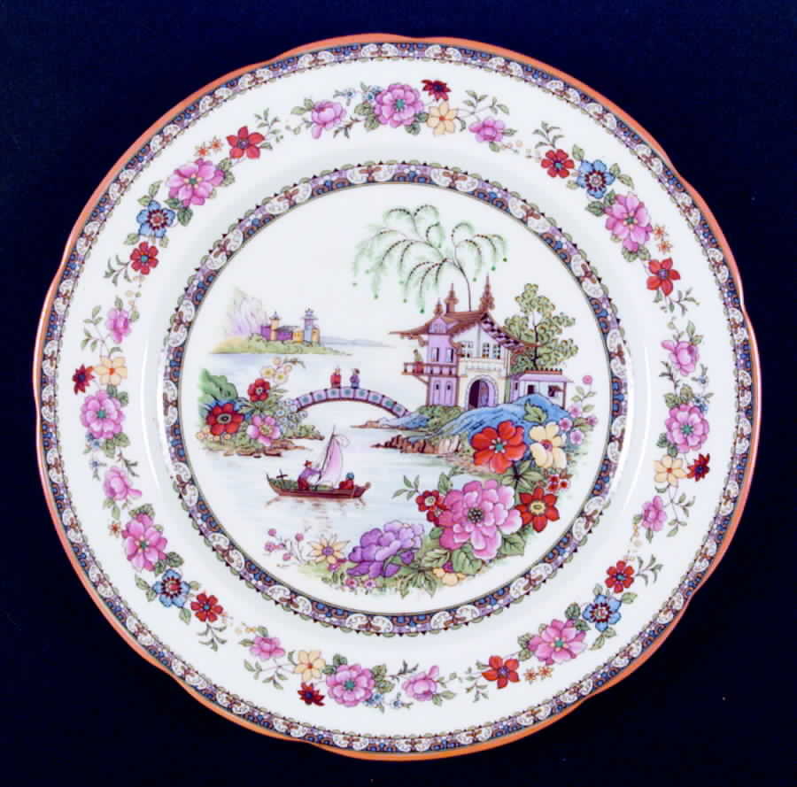 Manchu (Scalloped) Dinner Plate by Paragon-1