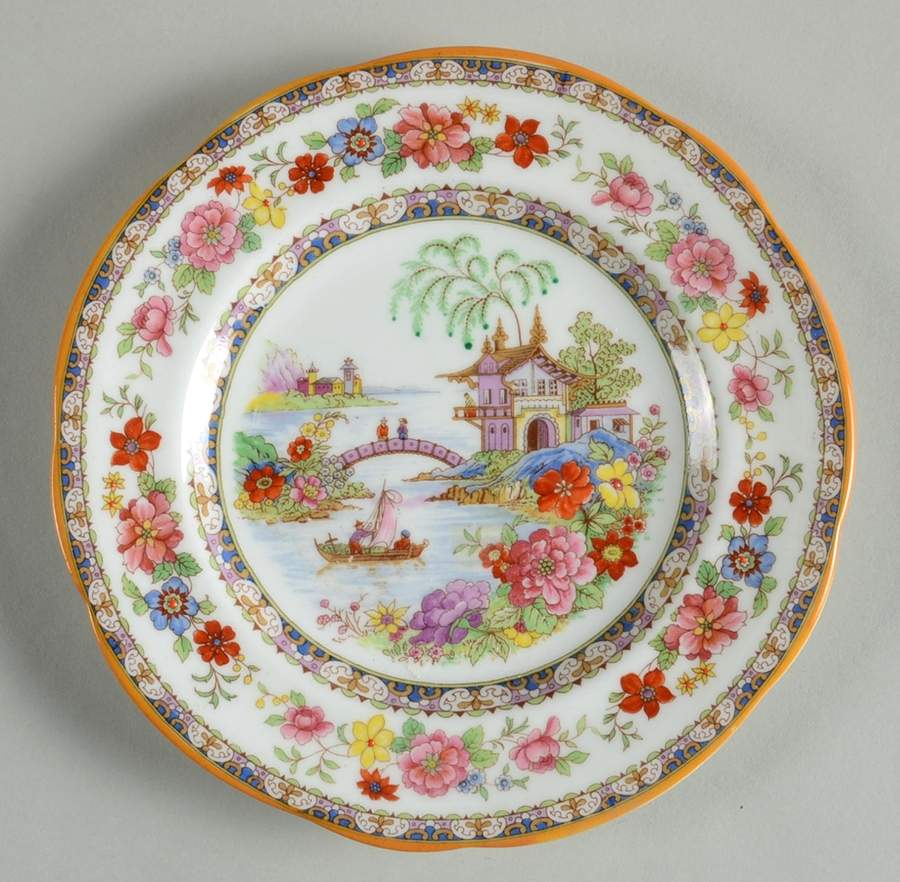 Manchu (Scalloped) Bread & Butter Plate by Paragon-1