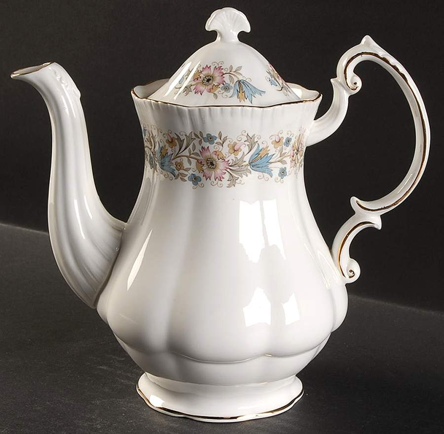 Meadowvale Small Coffee Pot & Lid by Paragon-1