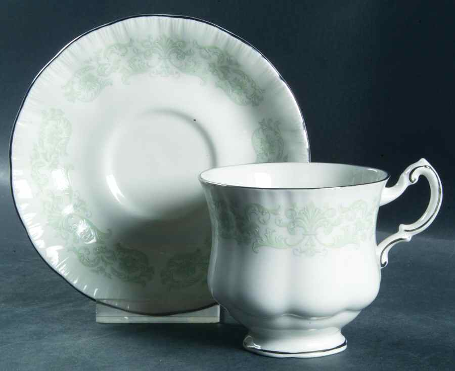Melanie Footed Cup & Saucer Set by Paragon-1