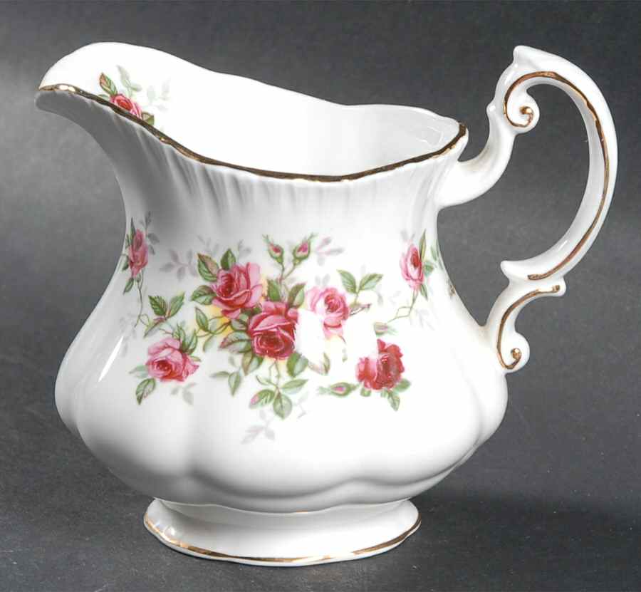 Minuet (White Backgrnd) Creamer by Paragon-1