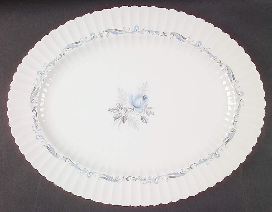 Morning Rose 15" Oval Serving Platter by Paragon-1
