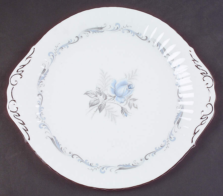 Morning Rose Handled Cake Plate by Paragon-1