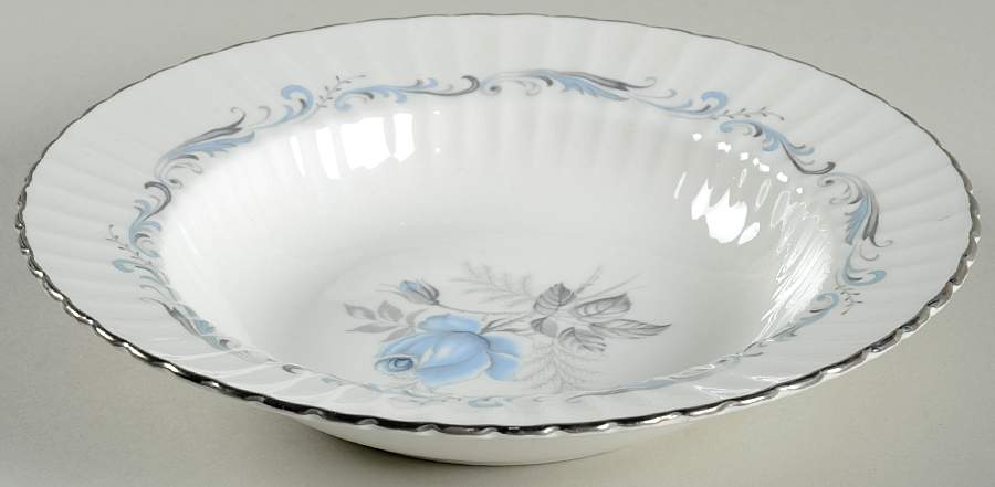 Morning Rose Rim Soup Bowl by Paragon-1