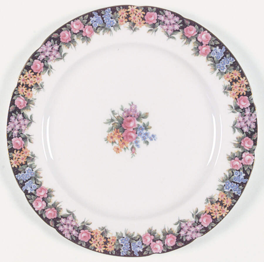 Old English Garden Dinner Plate by Paragon-1