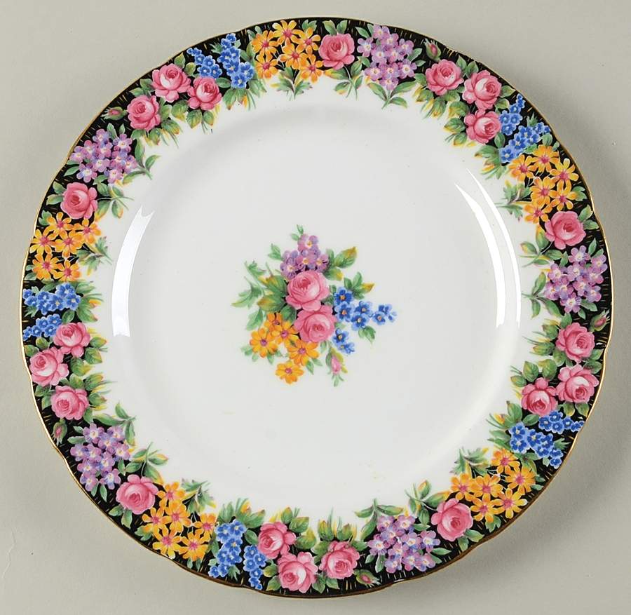 Old English Garden Salad Plate by Paragon-1