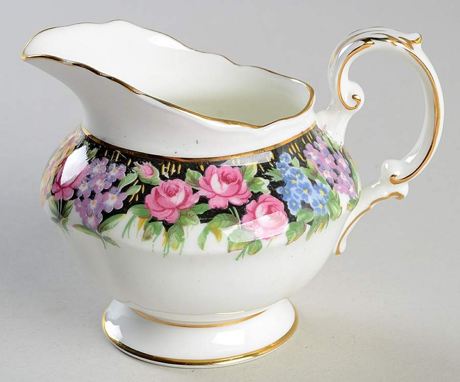 Old English Garden Creamer by Paragon-1