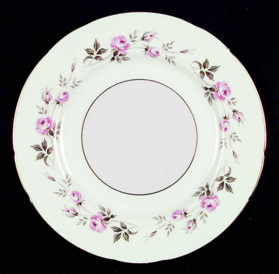 Opera Rose Dinner Plate by Paragon-1