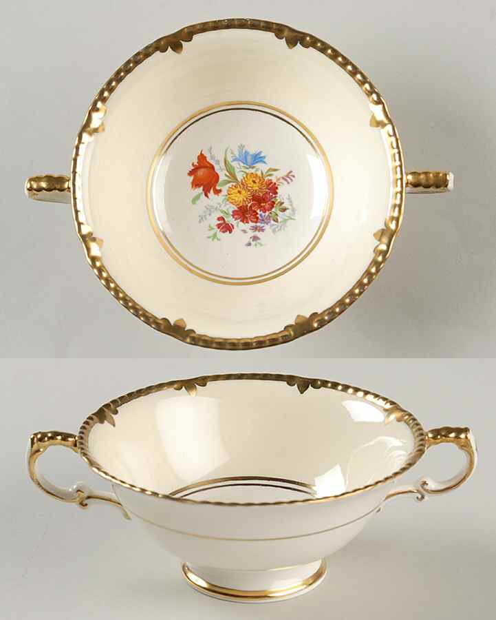 Park Lane Footed Cream Soup Bowl by Paragon-1