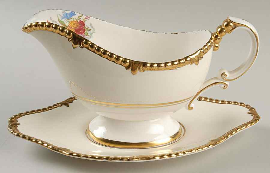 Park Lane Gravy Boat & Underplate by Paragon-1