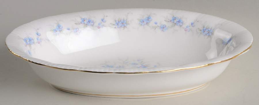 Petit Fleurs 10" Oval Vegetable Bowl by Paragon-1