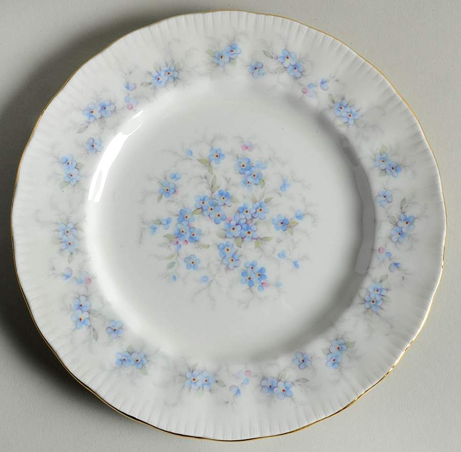 Petit Fleurs Salad Plate by Paragon-1