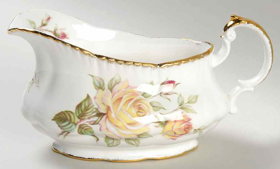 Peace Rose Gravy Boat by Paragon-1