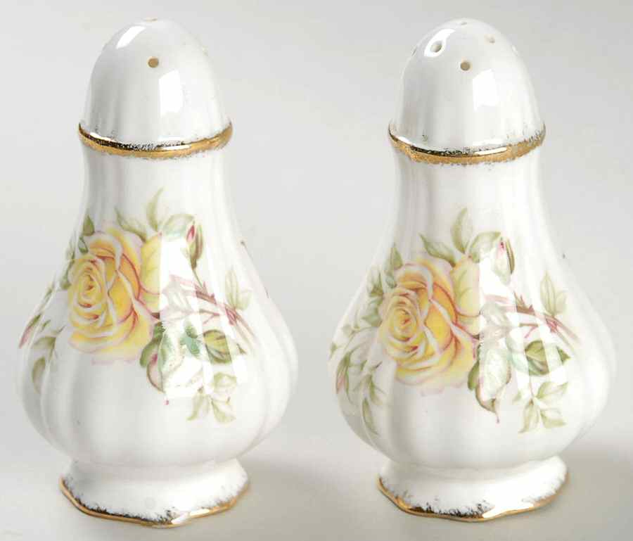 Peace Rose Salt & Pepper Set by Paragon-1