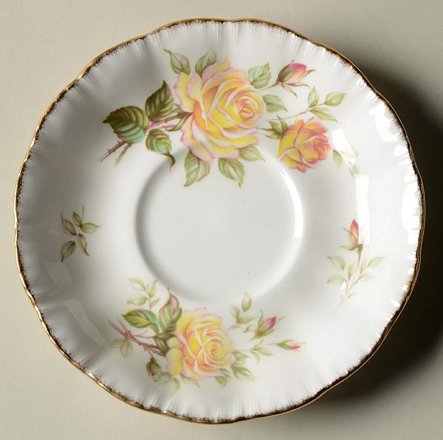Peace Rose Saucer for Cream Soup Bowl by Paragon-1