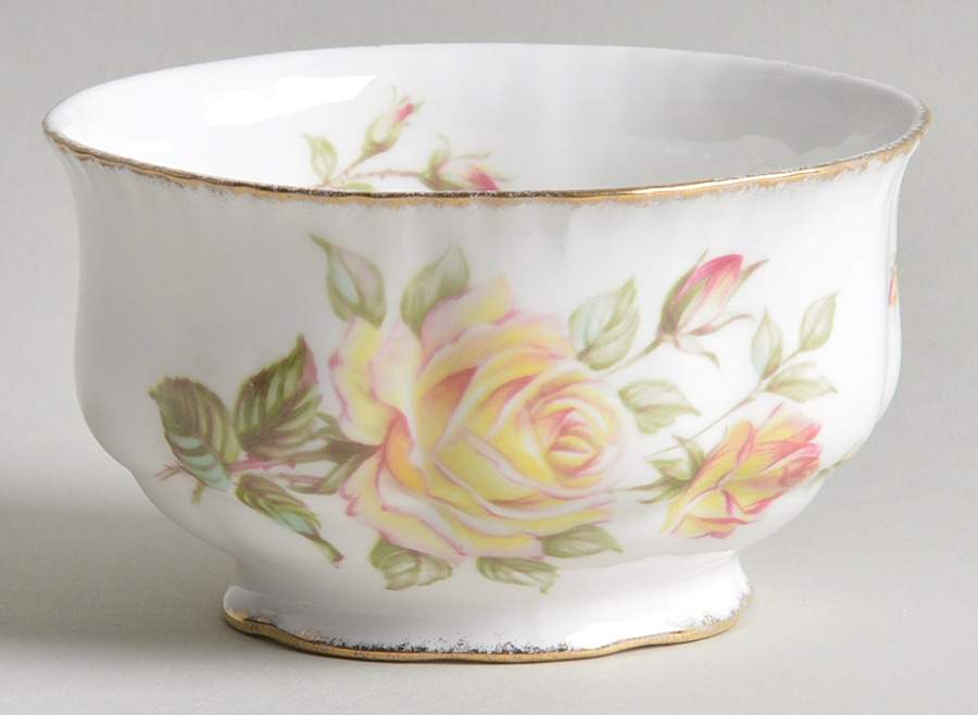 Peace Rose Mini Open Sugar Bowl by Paragon-1