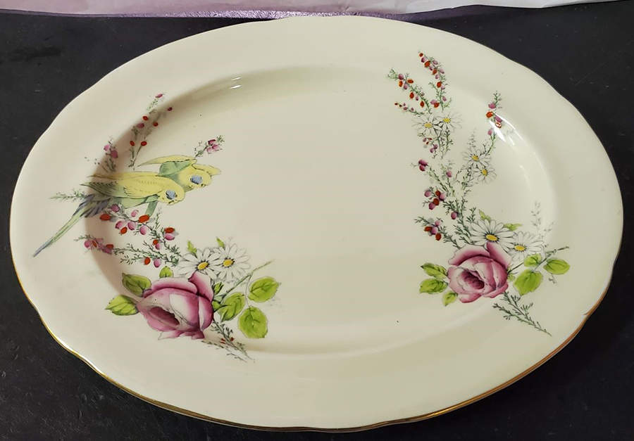 Princess Margaret Rose 12" Oval Serving Platter by Paragon-1