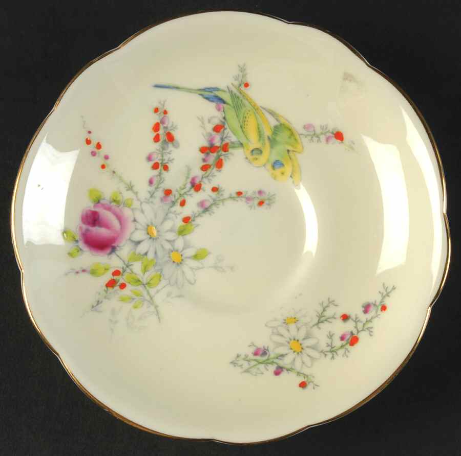 Princess Margaret Rose Saucer for Footed Cup by Paragon-1