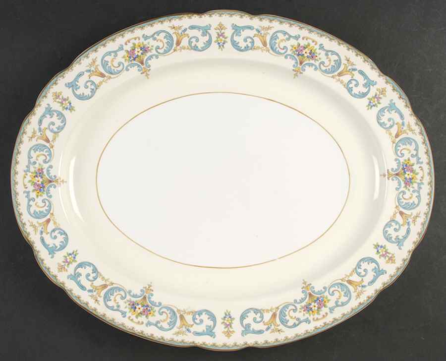 Queen Anne 16" Oval Serving Platter by Paragon-1
