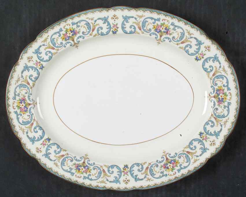 Queen Anne 12" Oval Serving Platter by Paragon-1