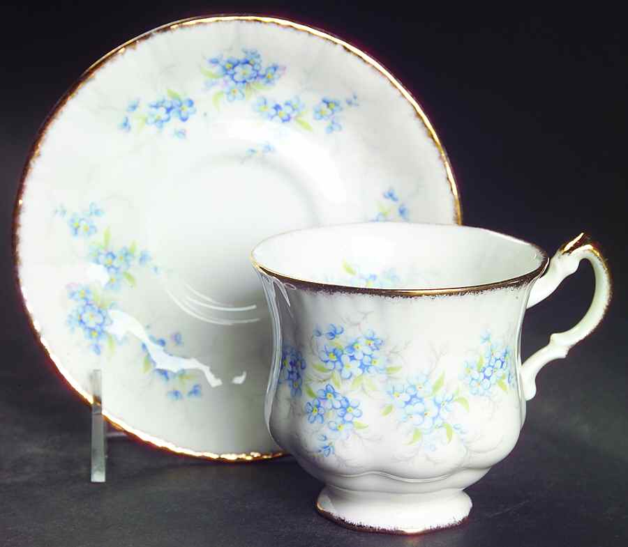 Remember Me Footed Cup & Saucer Set by Paragon-1